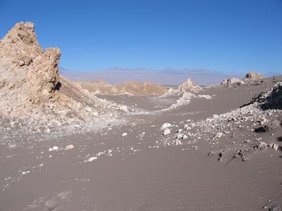 Valle de la luna - Mondlandschaft